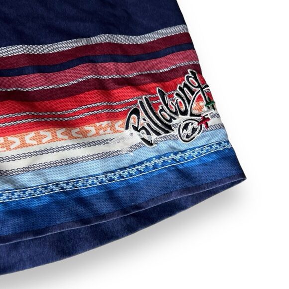 Hecho De Billabong Multicolored Board Swim Shorts Aztec Pattern Men’s Size 31 - Picture 4 of 13